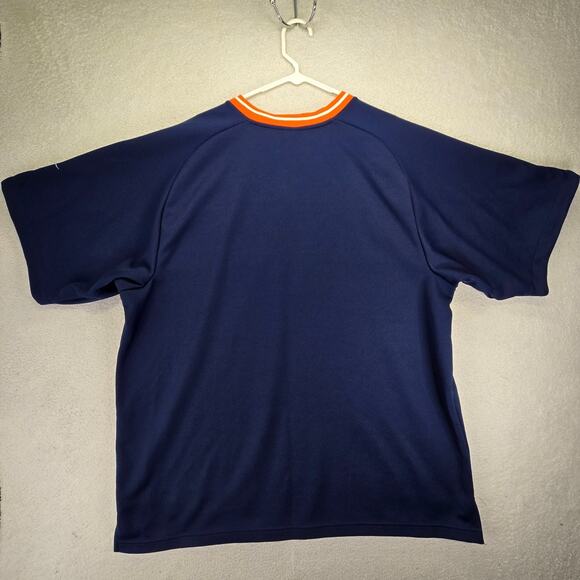 University of Illinois Basketball Shootaround Shirt Mens XXL Blue Orange Warm Up - Picture 7 of 9